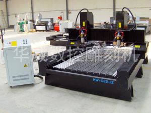 锡林郭勒盟锡林浩特双头立体多功能石材雕刻机HW-1325-2Z