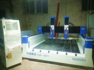 锡林郭勒盟锡林浩特HW1825双头重型石材雕刻机